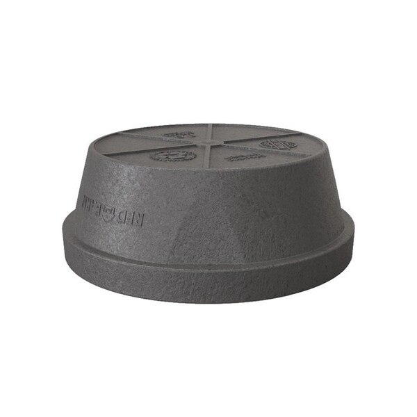 North West Rubber Red Barn Flexible Feed Pan, 0.5 gal, Rubber, Black - 5600105