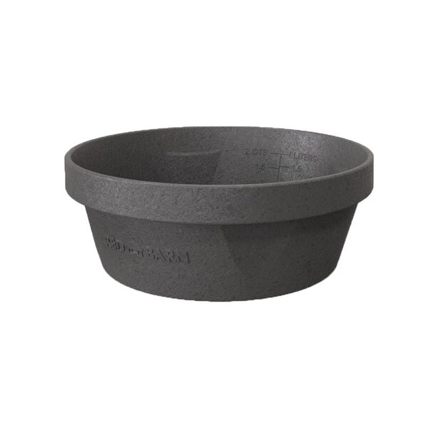 North West Rubber Red Barn Flexible Feed Pan, 0.5 gal, Rubber, Black - 5600105