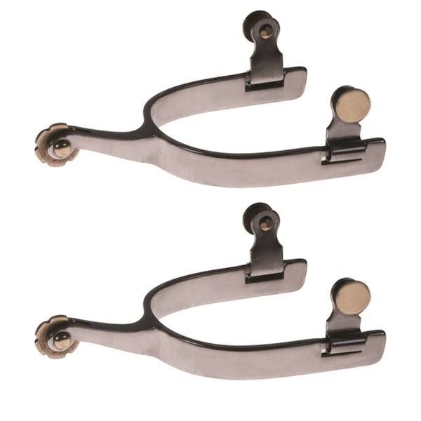Jacks Imports Stainless Steel Roping Spurs MENS - 109-M