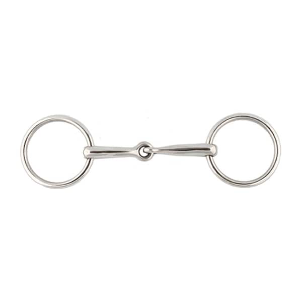 Jacks Imports Stainless Steel Loose Ring Bradoon Bit 5" - 20129-5