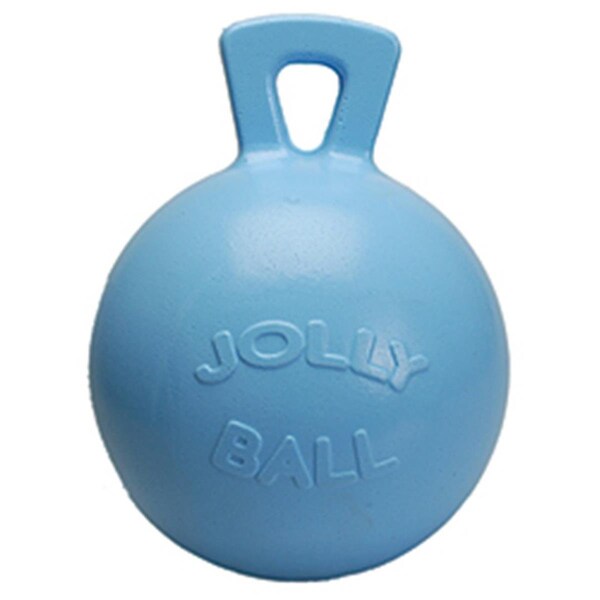 Horsemens Pride Jolly Ball with Handle Blueberry Scented - 10 in. - HO307703