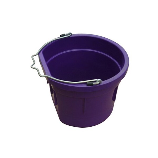 Qingdao Huatian Hand Truck MR 8QT Purp FLT Bucket - MR8QP/FSB-PURP