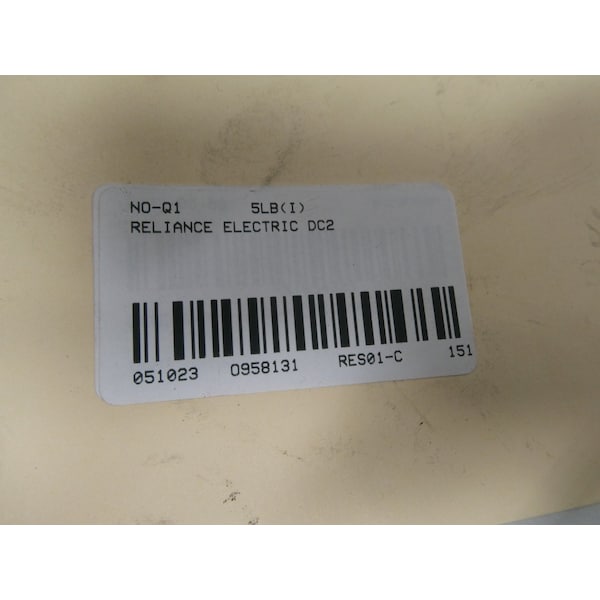 Reliance ELECTRIC 115/230V-AC 10A AMP 90/180V-DC 2HP DC DRIVES AND SPEED CONTROLLER - DC2-72U