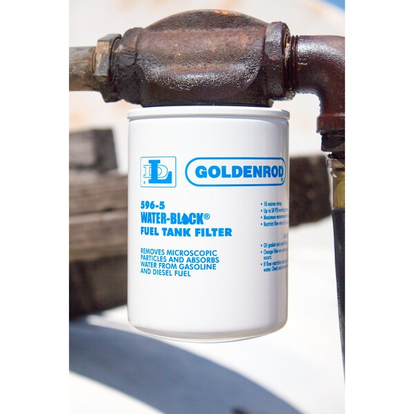 Dutton-Lainson Goldenrod Steel Replacement Fuel Filter 25 gpm 5 - 596-5