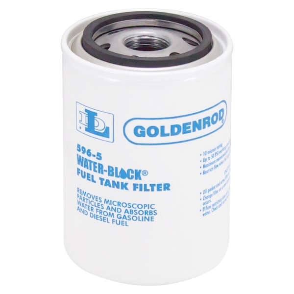 Dutton-Lainson Goldenrod Steel Replacement Fuel Filter 25 gpm 5 - 596-5