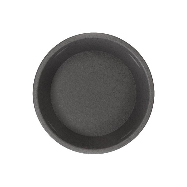 North West Rubber Red Barn Feed Pan, 3 gal, Rubber, Black - 5600103