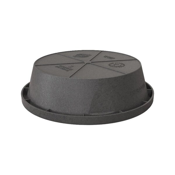 North West Rubber Red Barn Feed Pan, 3 gal, Rubber, Black - 5600103