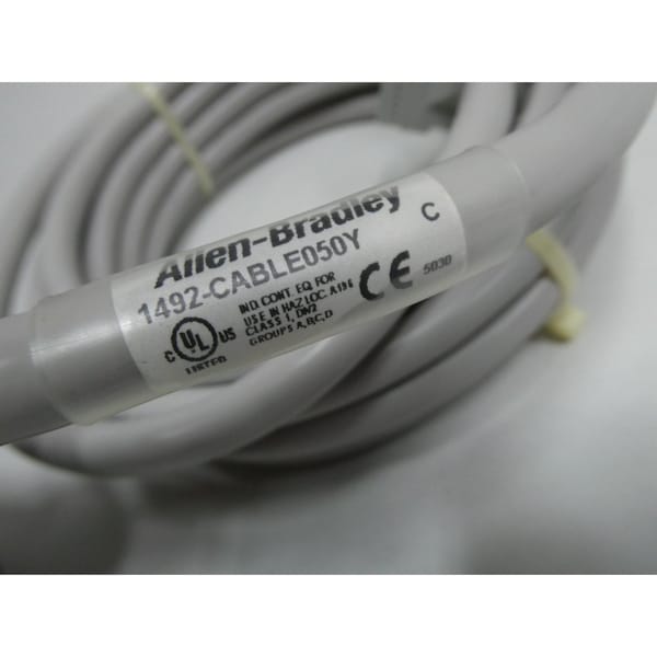 Allen Bradley PRE-WIRED CABLE SER C PLC AND DCS PARTS AND ACCESSORY - 1492-CABLE050Y
