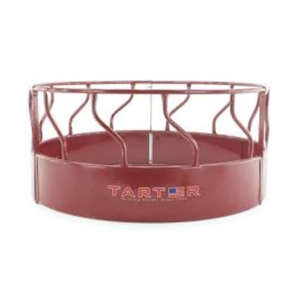 Tarter Tarter HDBHF Heavy-Duty Bull Hay Feeder; Red - 3 Piece - HDBHF