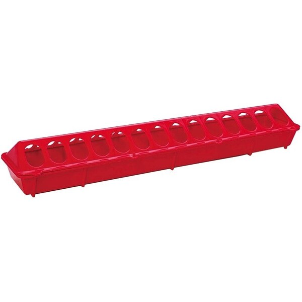 Little Giant Poultry Feeder, 15 lb Capacity, 28Compartment, PlasticPolypropylene, FlipTop Mounting - 820