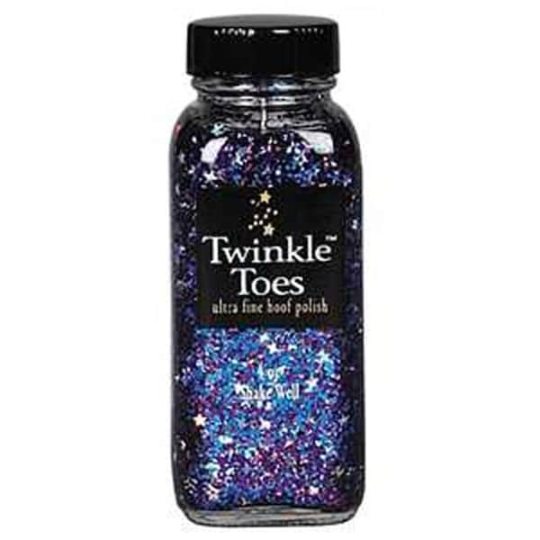 Peticare TP0530 4 oz Toes Hoof Polish, Rainbow Stars - PE3714585