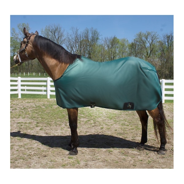 Jacks Imports Nylon Stable Sheet Closed Front FOREST 82" - 1633-FO-82