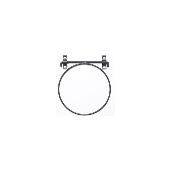 Scenic Road Mfg Feed Pail Holder, Wall-Mount, Folds Down, Steel - SR250
