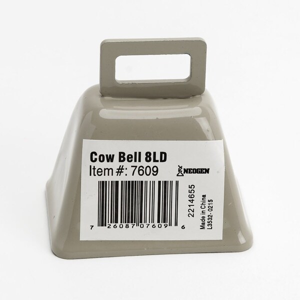Neogen Ideal Cow Bell, 8LD Bell, Metal, Tan - 7609