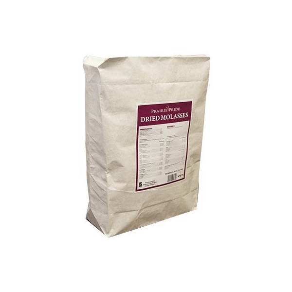 Ridley 50 lb Bag Prairie Pride Dried Molasses For Mixing W/ Feeds For Cattle, Horses, Sheep, Swine Poultry - 47975