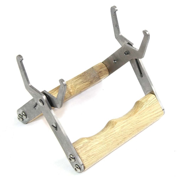 Good Land Bee Supply Beekeeping Beehive Frame Holder / Remover / Lifter Grip Tool - Wooden Handle - GLFGRIP