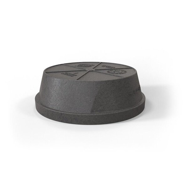 North West Rubber Red Barn Flexible Feed Pan, 1 gal, Rubber, Black - 5600101