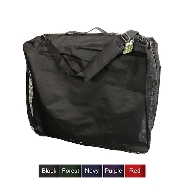 Jacks Imports Deluxe English Pad Carrier BLACK - 3893-BK
