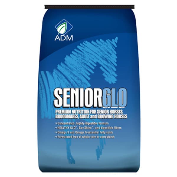 Adm Alliance Nutrition 10130AB 50 lbs. SeniorGlo Horse Feed Pellets - AD576307