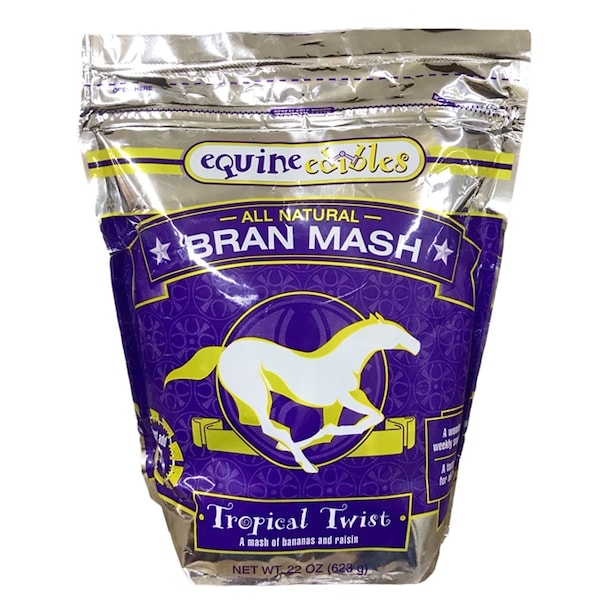 Equine Edibles Therapeutic Bran Mash Tropical Twist 22 oz. - 4078-TT-22OZ