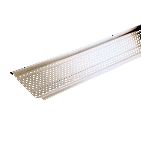 Smart Screen Smart Screen 5 in. W X 48 in. L Gray Aluminum Gutter Guard 5 pk - GPS400