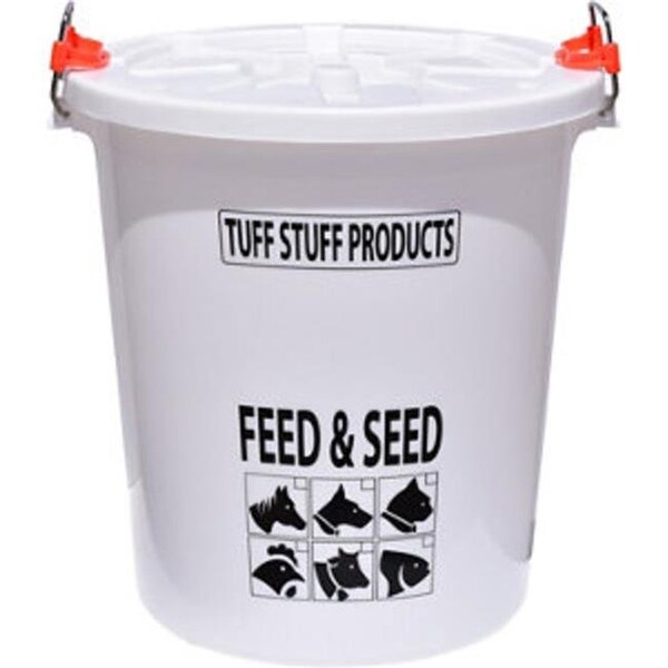 Tuff Stuff Products Tuff Stuff Products 458168895 FS26 26.5 gal Feed & Seed Storage with Lid - 458168895