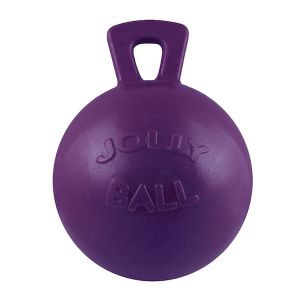 Horsemens Pride Jolly Ball with Handle 10" RED - 1177-RE