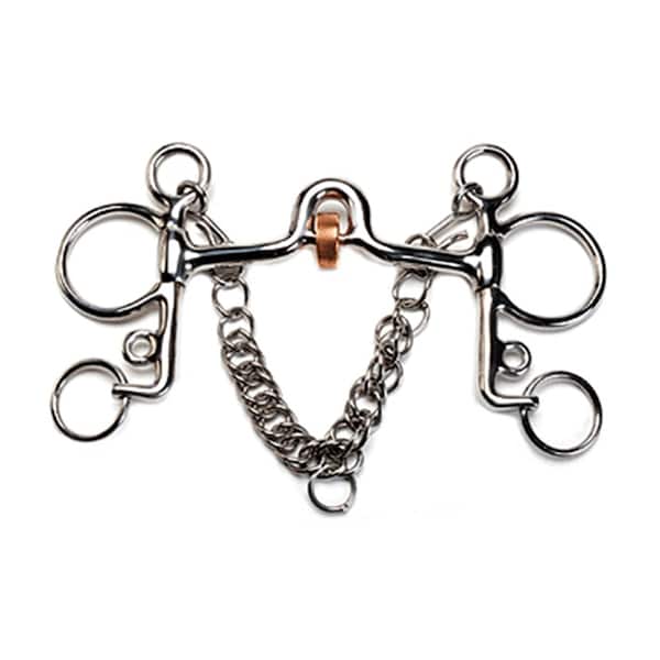 Jacks Imports English Pelham Roller Mouth Bit - 1706