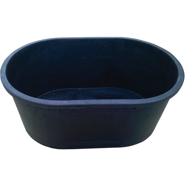 Fortex Fortiflex 2401101DP Farm Stock Tank, Oval, 110 gal Capacity, Plastic - WTO-110