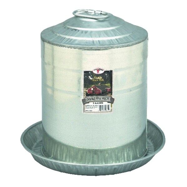 Miller Mfg Little Giant 5 gal Fount For Poultry - 9835
