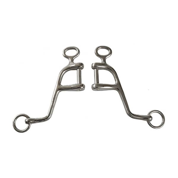 Jacks Imports Stainless Steel Walking Cheeks Bit 8" DRAFT - 20011-8