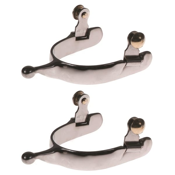 Jacks Imports Stainless Steel Ball Knob Spurs - 11028