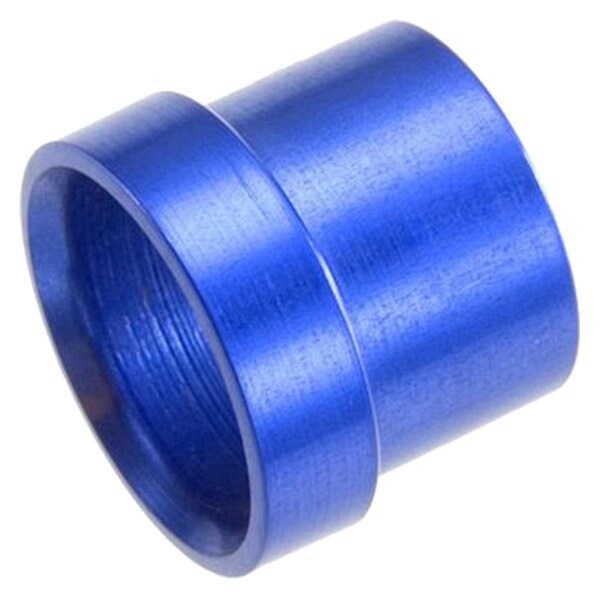 Red Horse Performance 08AN Aluminum Tube Sleeve, Blue, 2PK - RHP819-08-1