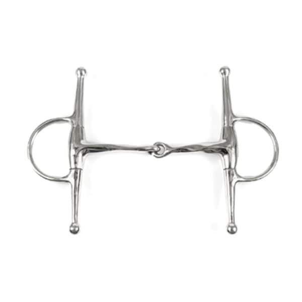 Jacks Imports Slow Twist Full Cheek Bit 5-1/2" - 1025-5-1/2