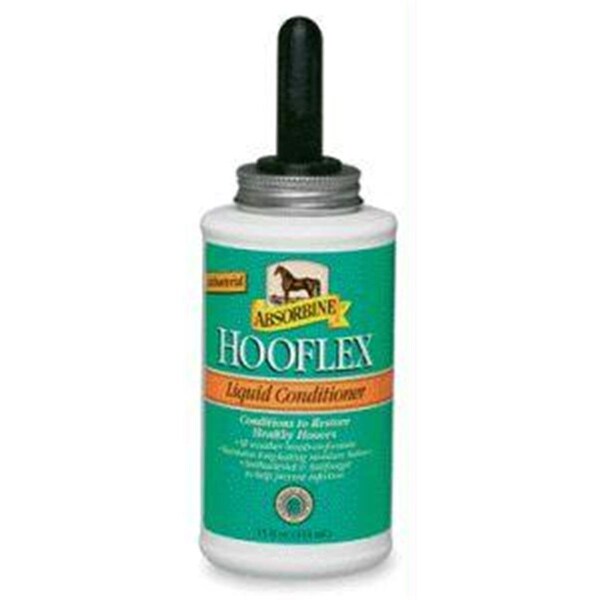 W F Young W F Young Inc - Absorbine Hooflex Conditioner Liquid With Brush 15 Ounce - 428355 - 428355-15OZ