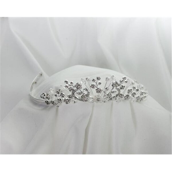Sunnywood Sunnywood 4038 1-.25" Rhinestone Tiara - 4038