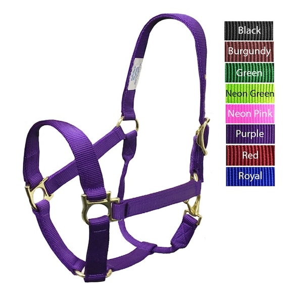 Valhoma Valhoma QS Halter BURGUNDY 1100-1500L - 3492-BU-L