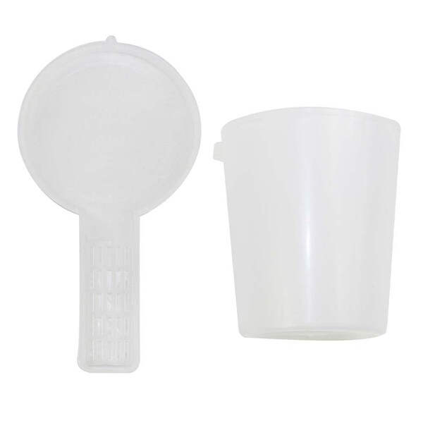 Good Land Bee Supply Beekeeping Entrance Feeder 3-1/4 Inch OD 4 Inch Deep Round Plastic - GLFDR-106MM