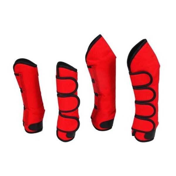 Jacks Jacks 77-RY Mini Pro Shipping Boots - Royal; Set of 4 - 77-RY