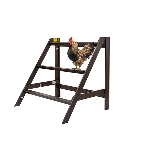 New Age Pet Restful Roost, L Shape Roosting Bar, Large  Russet - EFCRRL30-09L