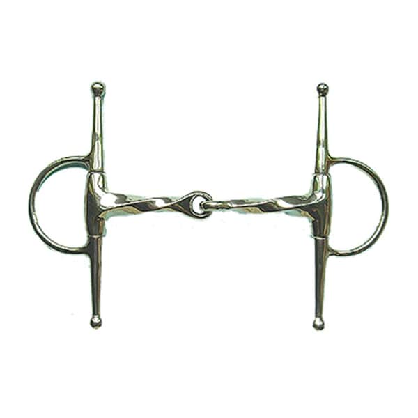 Jacks Imports Stainless Steel Twisted Full Cheek Bit 4-3/4" - 20152-4-3/4