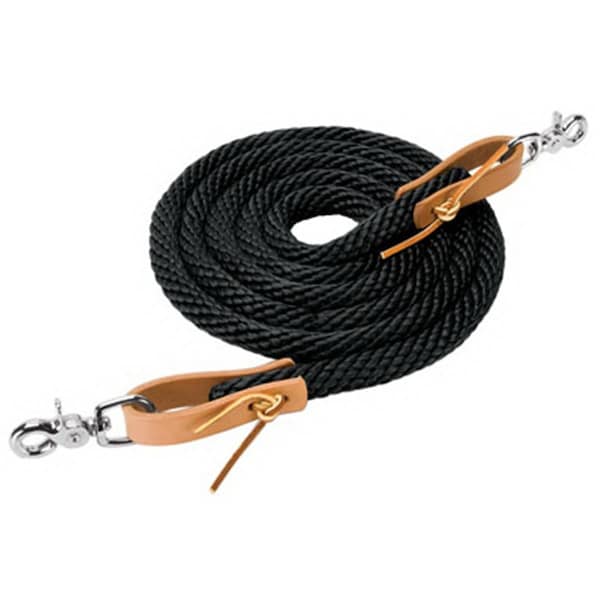 Daretocare 35-2026-S1 0.62 in. x 5 ft. Poly Roper Rein - Black - DA2670880