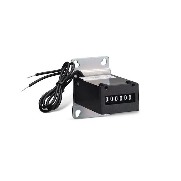 Trumeter 6VDC, COMBO MNT, NON-RESET Electromechanical Counter - RV10-4916