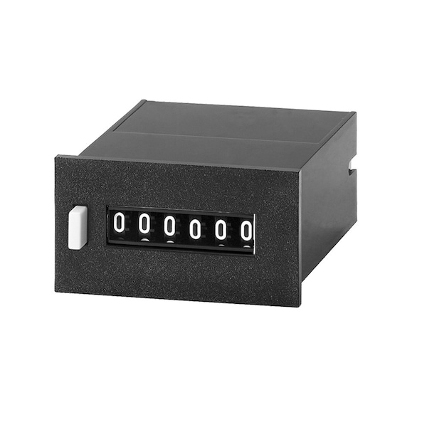 Trumeter 6D Elemech Ctr Scr Pnl MRst 24VDC 10CPS Electromechanical Counter - MK1611/24VDC/10CPS
