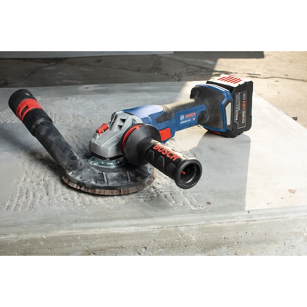 Bosch Angle Grinder, 18V DC, 5 in or 6 in Wheel Dia. - GWS18V-13CB14