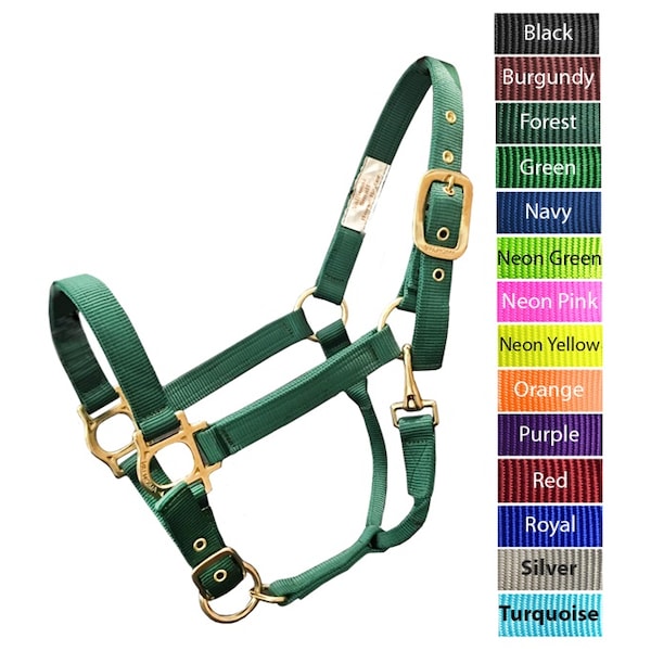 Valhoma Valhoma BACS Halter GREEN 1100-1500L - 3360-GN-L