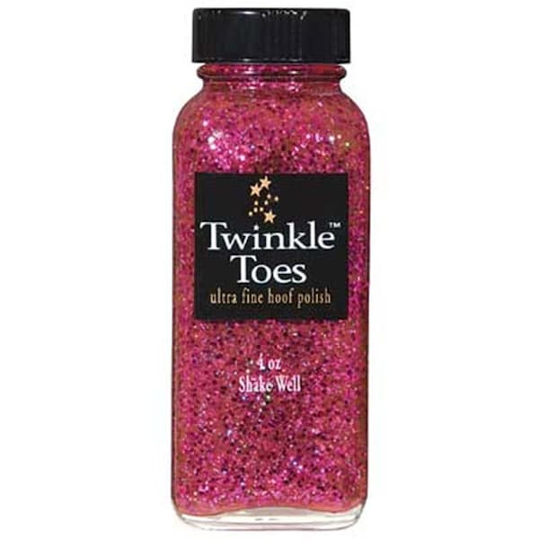 Peticare TP0540 4 oz Toes Hoof Polish, Hot Pink - PE3720928