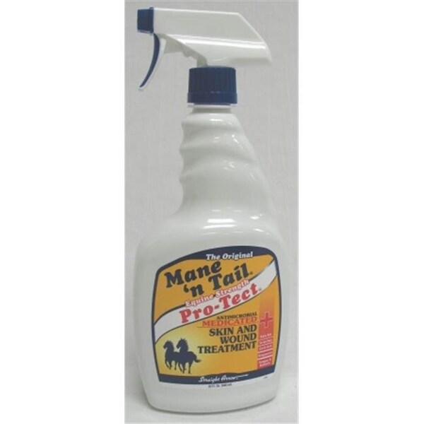 Straight Arrow Products D Straight Arrow Products D - Mane-tail Pro-tect Wound Spray 32 Ounce - 544646 - 537310