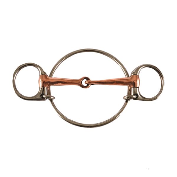 Jacks Imports Dexter Ring Racing Copper Mouth Bit 4-3/4" - 21402-4-3/4