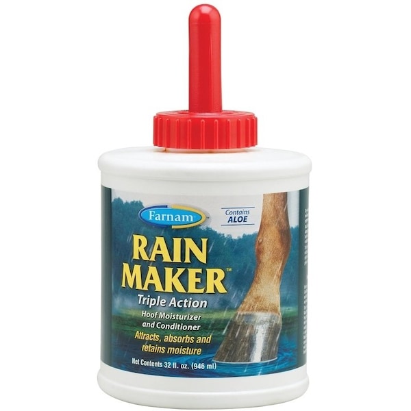 Farnam Rain Maker Hoof Moisturizer and Conditioner, Triple Action, 32 oz - 39701